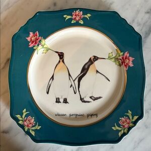 12 days of Christmas! Eleven penguins piping plate